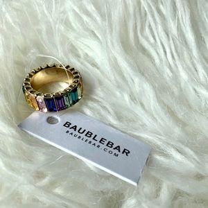 NWT BaubleBar Alidia Ring - Multi Color